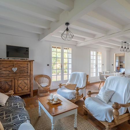 Grande Maison Landaise Avec Piscine Privee, Proche Plage, Pour 8 Personnes A Biscarrosse - Fr-1-319-398 Eksteriør billede
